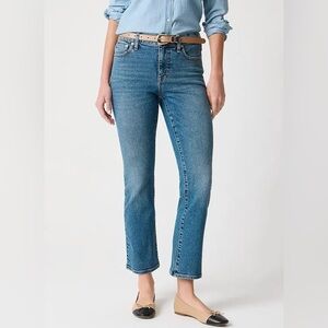 J.Crew midrise Flare Crop Jeans. Size 30